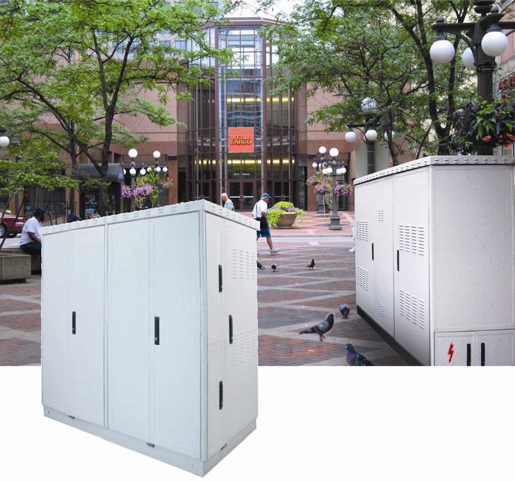Outdoor Enclosures Outdoor Enclosures Protected like a bunker for all harsh