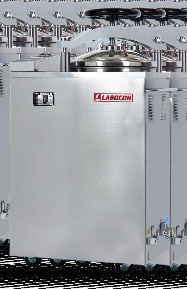 Vertical Autoclave LVA-200 Series Labocon Vertical Autoclave LVA-200 Series is designed to provide high quality repeatable performance and accountability for a wide range of applications used in