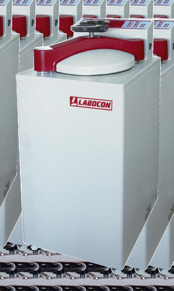 Vertical Autoclave LVA-300 Series Labocon Vertical Autoclave LVA-300 Series is ergonomically designed to meet the sterilization procedures in a laboratory based environment.