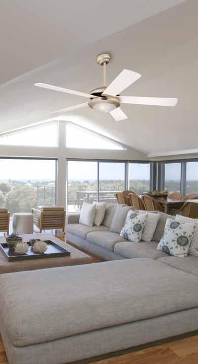 Room size and ceiling height are important issues when selecting your ceiling fan. Be sure to choose a ceiling fan that best suits your home.