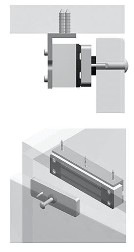 140 Cabinet Locks Dimensions 4-5/8" [117mm] Specifications Dimensions Magnalock: 4-5/8 L x 3/4 D