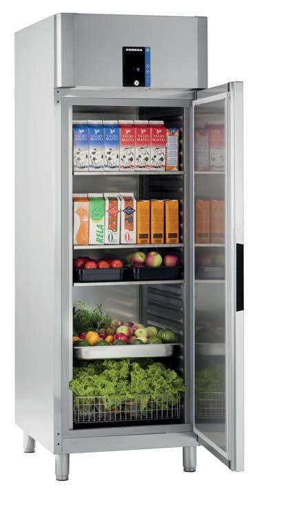 Designed for use in professional kitchens and food preparation areas, Porkka Inventus series of upright cabinets are manufactured from quality materials to ensure long lasting performance in arduous