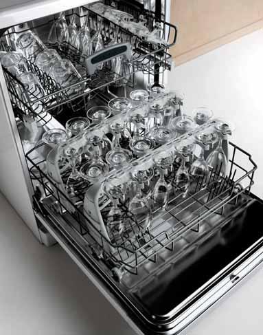 Party Glass Holder for lower rack Whirlpool dishwashers adapt perfectly to your lifestyle, always giving you total cleaning control.
