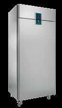 CRIO Tech 500 CRIO Tech 800 470 liter gross capacity 600 mm wide and 700 mm deep High internal storage capacity Temperature adjustable between 0 and +10 C for the refrigerators and between -22 and
