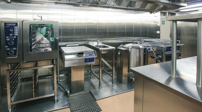 Cooking Our galley equipment are specially designed for working in