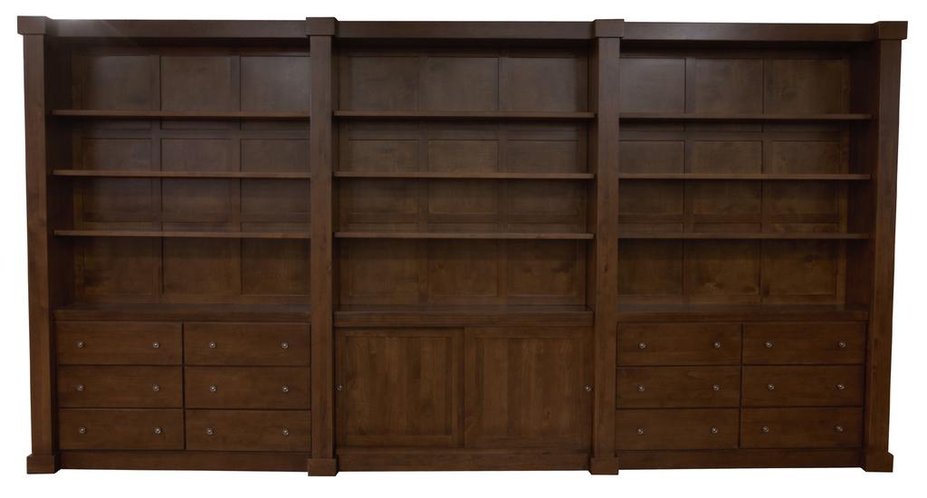 WALL UNITS 52" 52" 52" 54" FIXED SHELF FIXED SHELF FIXED SHELF 1235/1236/1239 1235/1237/1239 1235/1236/1239 Traditional or Straight Line Molding Available on Wall Units and Platforms 90 or 72 Height