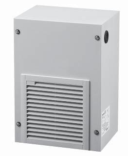 Side Mounting DTS Series 2000 BTU/H Description Compact design for side mounting on any enclosure surface where hot spot cooling or low capacity cooling is required.
