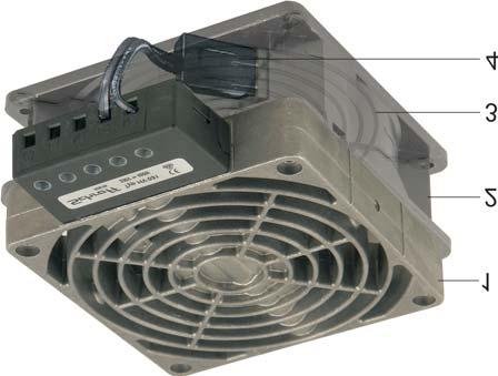 Climate control Accessories Heater fan 400 W, modular Accessories Modular system consisting of: heater element, fan, protective grille and connecting cable Fan not included in delivery extent; please