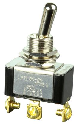 locking, special design, tab Mounting Termination Circuitry 15/32 in bushing, 1/4 in