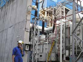 Power transformers service and testing Transformers oil filtration HT panel service and testing LT