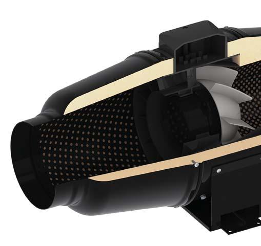 SOUND-INSULATED FANS Серия ВЕНТС ТТ Cайлент-М The new TT Silent-M fan is covered by a specially designed heat- and sound-insulated
