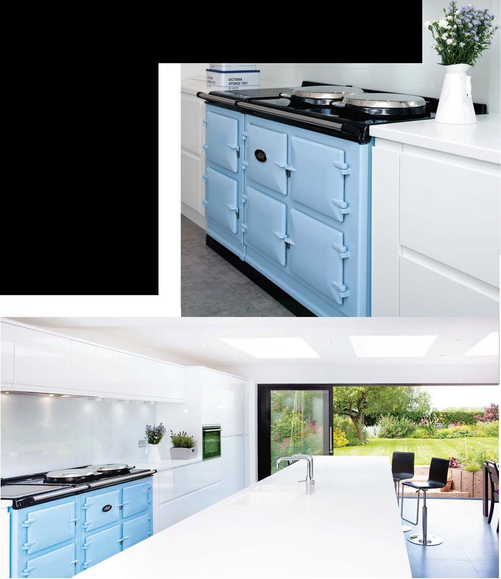 THE AGA TOTAL CONTROL IS AN AGA HEAT STORAGE COOKER WITH GREAT FLEXIBILITY FOR 21ST CENTURY LIVING - A BRITISH ICON REDEFINED. Cl '.