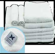5 Like our elite Pearl line, our premium Apollo collection is ring spun, optically bright and poly blended for strength. However, these towels are bale packed for freight efficiency and space savings.