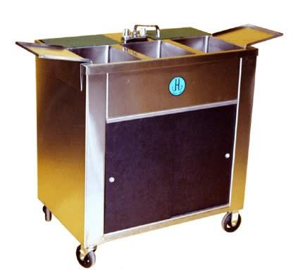 Warewashing Requirements All temporary food facilities that prepare food must have a three (3) compartment sink where they can wash, rinse, and sanitize their utensils.