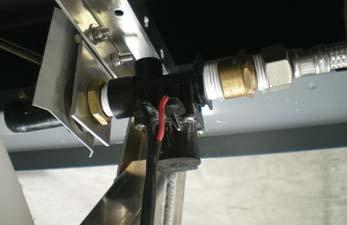 For ease of installation it may be necessary to remove splash guard prior to fitting sensor and bracket.