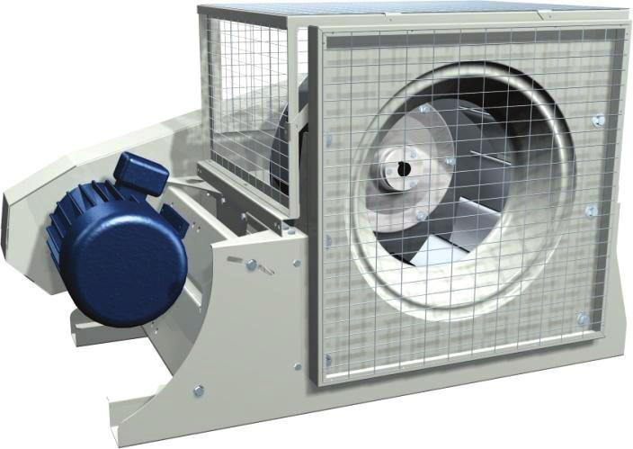 Design Features Components Fans Common fan types include double-width housed centrifugal fans and single-width beltdrive or direct-drive plenum fans, in single, dual, or multiple configurations.