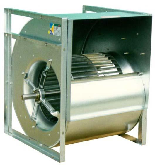 3. Blowers and Drives Two types of DIDW centrifugal fans available which are AMCA certified Forward
