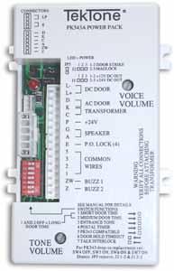 PK543A Apartment Intercom Amplifier for 5-, 4- & 3-Wire Remote Stations IL482 Rev.
