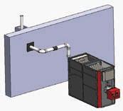 is no chimney Sealed combustion using balanced flue burner Simple installation TWO-PIPE PLASTIC