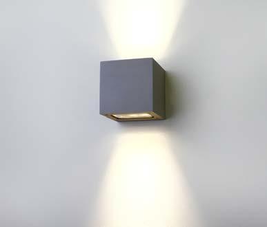 SL6192 EXTERIOR CUBE LED WALL LIGHT The SL6192 Cube LED wall light fittings are suitable for high-end exterior and landscape lighting applications.