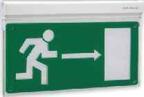 EDGE ILLUMINATION SIGNS WITH LEDs Special high luminosity LEDs Ideal for hung installation Great LED life span (100.