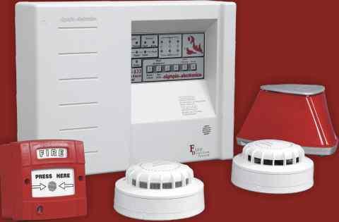 Fire detection panel with 2 zones, 1 gas detection zone & manual extinguishing. Suitable for local extinguishing in all business areas. BS-628-1.