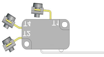 The solenoid includes two mounting bolts, the bracket and a push plate which mounts onto the solenoid body (Figure 6). The solenoid coil is 24 Vdc at 1.5 Amp and at 70 F (21 C).