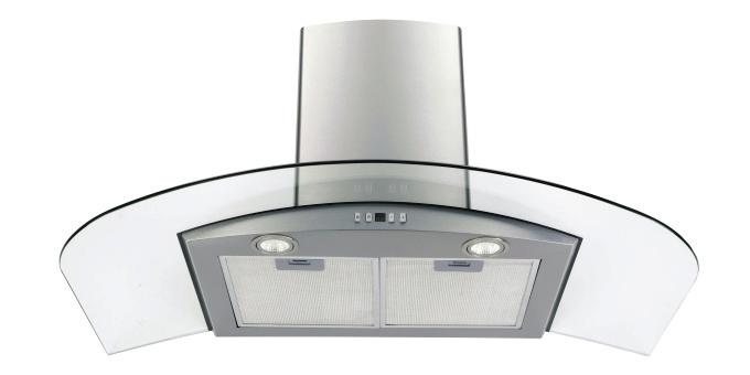 connection: dia150mm 6001889031288 90CM COOKER HOOD IDC-950S Stainless Steel ISLAND STYLE Size 90cm - Input Power: 280W Number of Motors: 1 Max. Motor Power 200W -Air flow c.