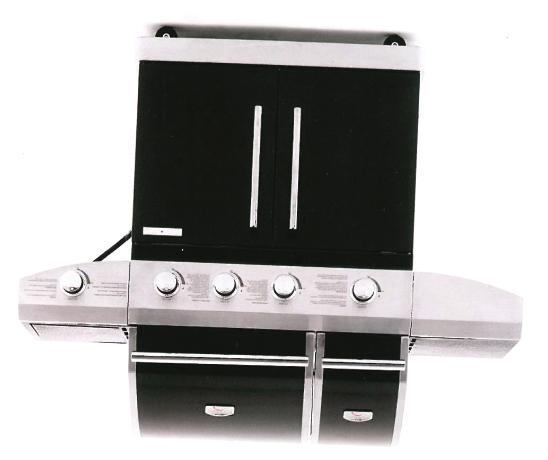 CabineSide & Back Panel 6001889036801 6001889036795 GAS BARBEQUE - MASTERCOOK 5+1 BURNER WITH WARMING OVEN SGB-5001 5 stainless steel burners = 55,000 BTU s +1 with warming oven 12,000 BTU side