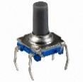 actuated Low actuation force of 35 grams Thru-hole tact switch for