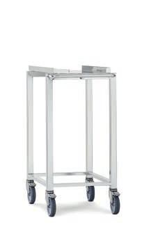 10 3455787 Mobile shelf rack* Slide-out shelf rack designed to take GN containers (table-top units) Unit sizes Additional