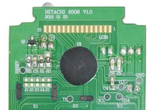 4 for more information regarding the dip switch) b) Open the cover/case of the remote controller and remove the PCB board as in Screen 1.