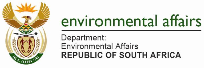 DETAILS OF EAP AND DECLARATION OF INTEREST File Reference Number: NEAS Reference Number: Date Received: (For official use only) Application for authorisation in terms of the National Environmental