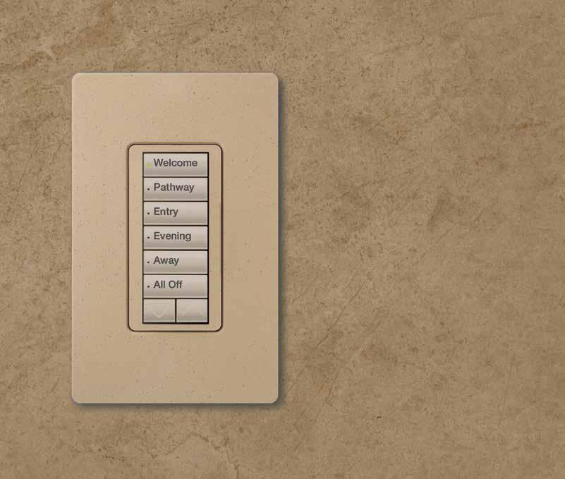 Colors and styles Satin Colors RadioRA 2 keypads, dimmers, and accessories come in beautiful color palettes, while shades are available in a wide variety of fabrics and styles.