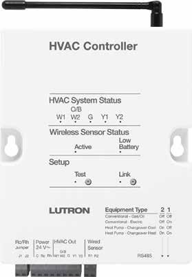 It detects temperature and transmits that information to the HVAC controller. Behind the scenes The main repeater provides open integration with other systems, devices, and the Web.