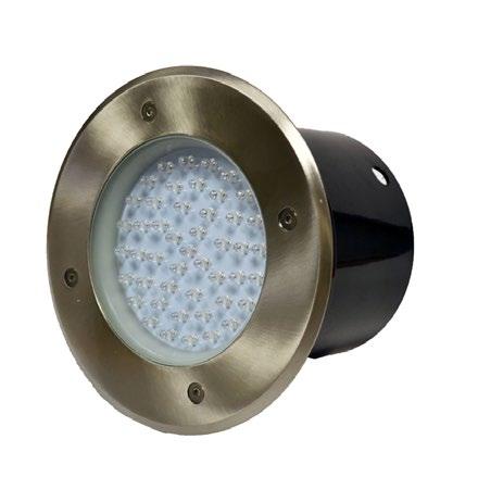 Round LED Deck Light GL-GD39WH The Round Deck Light is a low voltage (12V), LED fitting. Perfect for use in any area of decking.