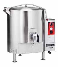 STEAM Fully Jacketed Stationary Kettles A True Workhorse for Over 50 Years. Durable, Efficient and Reliable.