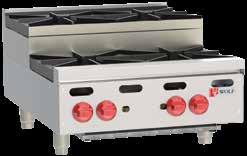 GRIDDLES & CHARBROILERS Floor Model Wood Assist Smoker Base Standard Features: Heavy duty, stainless steel welded construction Stainless steel under shelving Removable stainless steel water trays