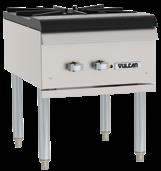 GRIDDLES & CHARBROILERS Accessories VHP & VHP Step Up Series Accessory Available on Description Accessory Code VHP424, VHP424U STAND/C-24 $1,438 Stand VHP636, VHP636U Stainless Steel Stand with