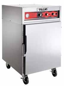 OVENS VRH RESTAURANT SERIES Standard Features: Structural components are 100% stainless steel Interior pan supports are removable for easy cleaning Mechanical temperature controls 3 wire cooking