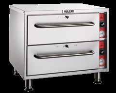 HEATED HOLDING Drawer Warmers STANDARD BUILT-IN & FREESTANDING MODELS Standard Features: All components are 100% stainless steel Separate heaters and thermostatic controls for each drawer Drawers are
