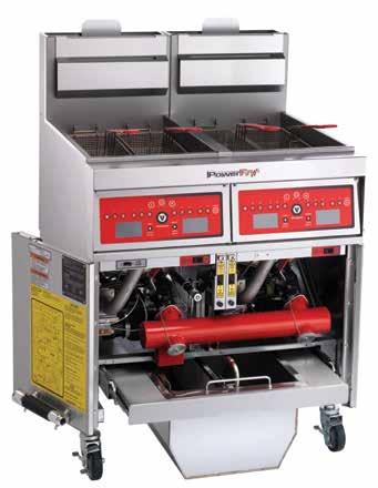FRYERS KleenScreen PLUS Filtration filtered by New Feature Enhancements for PowerFry Fryers with KleenScreen PLUS Filtration Systems Extended Oil Life, Lower Operating and Oil Costs, and Improved