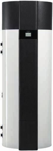 AQUAREA DHW DHW tank with built-in Heat Pump The Heat Pump is one of the most energy efficient and cost effective methods of water heating.