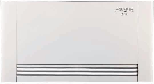NEW / AQUAREA AQUAREA AIR RADIATORS New line up of Super low temperature radiators for Heat Pump application: Aquarea Air 200/700/900 with radiating effect The slimline Panasonic Aquarea Air