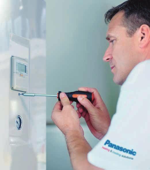 PANASONIC S AQUAREA OFFERS THE BEST FOR YOU AND YOUR HOME Panasonic will supply the energy label and a product fiche for all delivered products affected by these regulations, which sales partners,