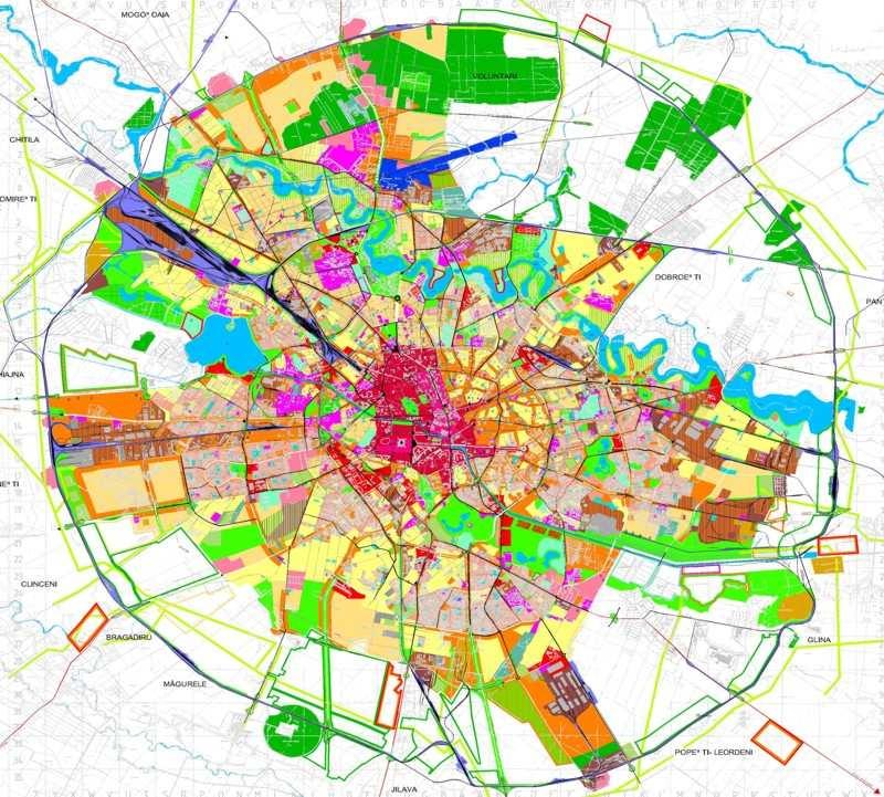 URBAN GENERAL PLAN - THE STRATEGIC OBJECTIVES A new identity for the City of Bucharest, according with its aspiration to become an European metropolis; A Sustained vitality and attractiveness for