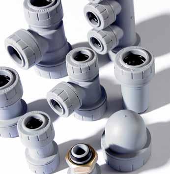 PART 8 2001 Plastic pipework (Thermoplastic Materials) British Standard - Class S rated to BS7291 Part 1 and Kitemark Licence Number 38148 to