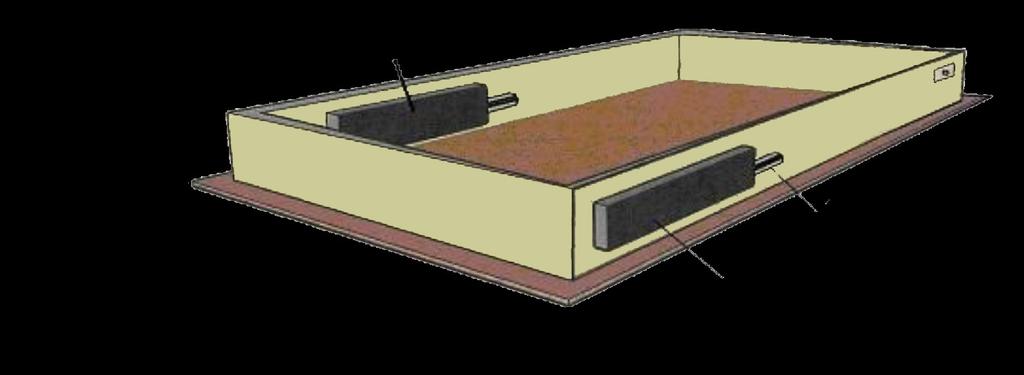 Support the mattress on a platform or slats built into the bed frame.