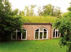 Green Roofs on Barrel Roofs the Basics The System Build-up Sloped Sedum can also be used for