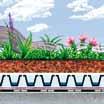 Features Principles In contrast to flat roofs where roof gardens are often installed, sloped roofs are usually equipped with low maintenance extensive green